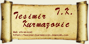 Tešimir Kurmazović vizit kartica